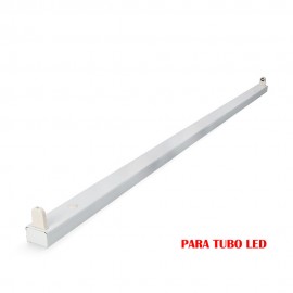 Regleta fluorescente para tubo de led 1 x 22 w (eq. 58 w) 220 v 153 cm