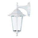 Aplique farol de aluminio blanco modelo zurich 60w e27