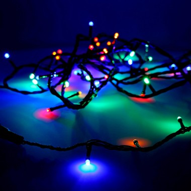 Guirnalda easy-connect 4m 60 leds multicolor 30v (ip44 interior-exterior) total 1.08w