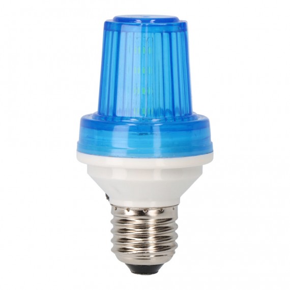 Bombilla flash e27 1w color azul