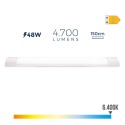 Regleta electronica led 48w 6500k luz fria 4700lm 150x3,5x12cm edm