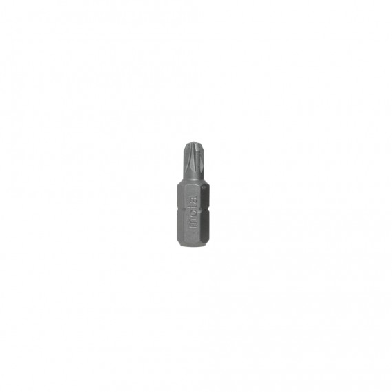 Juego 10 puntas pozidriv pz 1x25mm 1/4" acero bpz125 mota