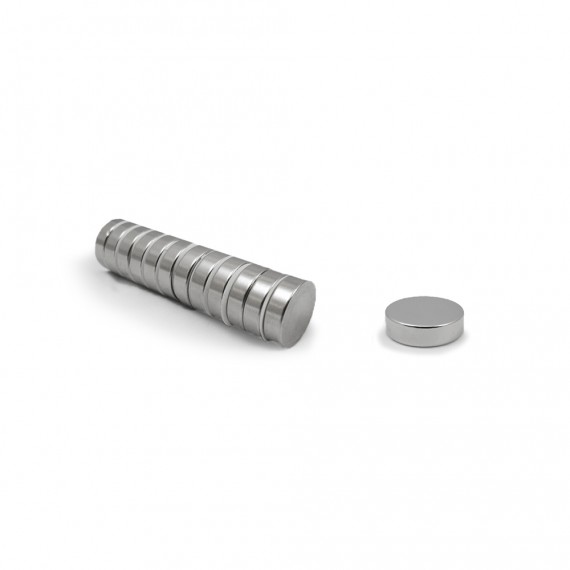Iman de neodimio ø15x1mm