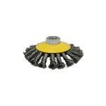 Cepillo conico de alambre trenzado ø100mm fhr100 mota