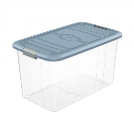 Caja de almacenaje box con tapa doble cierre 30 l