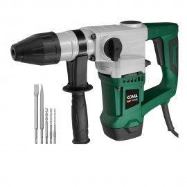 Martillo percutor con maletin, 900 w
