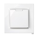 Enchufe 2p+t tipo f monobloc blanco