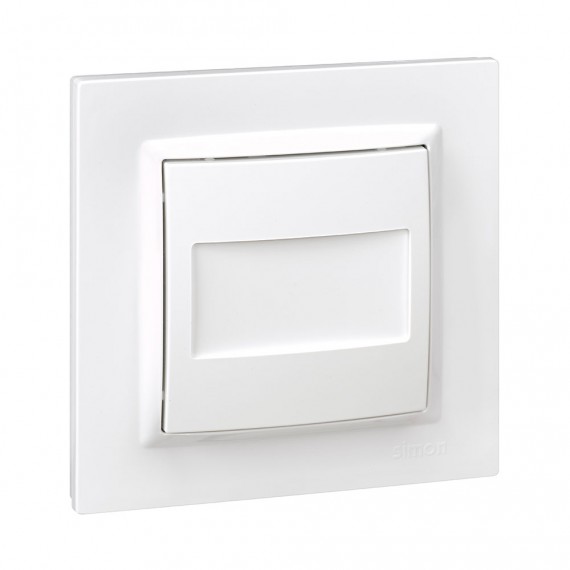 Tapa ciega blanco