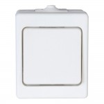 Interruptor de superficie bipolar 10ax 250v~, blanco