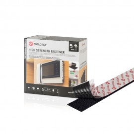 Cinta ultrafuerte adhesiva, negra, 50 mm x 5 m