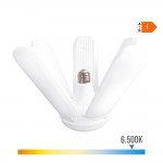 Bombilla led multidireccional, casquillo e27, potencia 45 w, luz fría