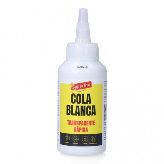 Cola blanca secado transparente, 120g