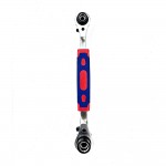 Llave carraca vaso múltiple 8en1, 8-10-12-13-14-17-19-21 mm
