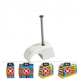 Plastigrap multidiámetro mplg ø7 - 9 mm, negro, caja 100 uds