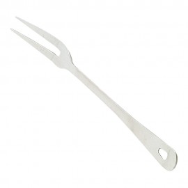 Tenedor 2 puntas inox, 35 cm