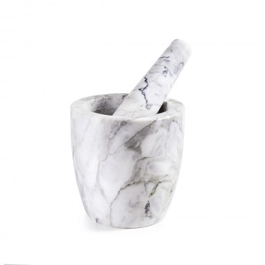 Mortero marmol, 12 cm