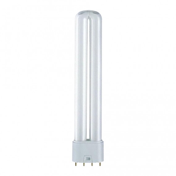 Bombilla bajo consumo 36 w 4-pins pl-l 2g11 4000 k 2600 lm luz dia 415 x 43 mm