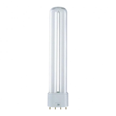 Bombilla bajo consumo 36 w 4-pins pl-l 2g11 4000 k 2600 lm luz dia 415 x 43 mm