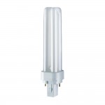 Bombilla bajo consumo 13 w 2-pins pl-c g24d-1 6500 k 870 lm luz fria 136 x 35 mm