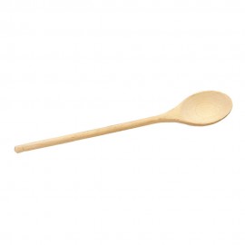 Cuchara oval de madera 30 cm