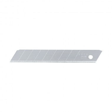 Juego de 10 cuchillas mtb-10b troceables plateadas 12,5 mm