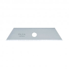 Juego de 5 cuchillas skb-2/5b trapezoidales plateadas 17,5 mm