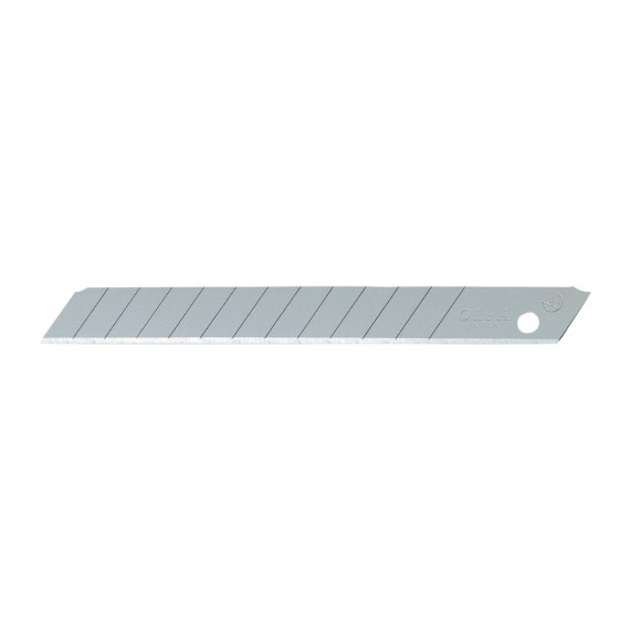 Juego de 10 cuchillas ab-10 troceables plateadas 9 mm