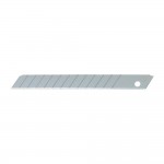 Juego de 10 cuchillas ab-10 troceables plateadas 9 mm