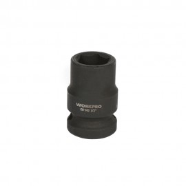 Vaso de impacto hexagonal de ½ pulg 18 mm