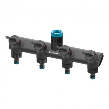 Distribuidor de 4 vías ergo g1/2", g3/4" y g1