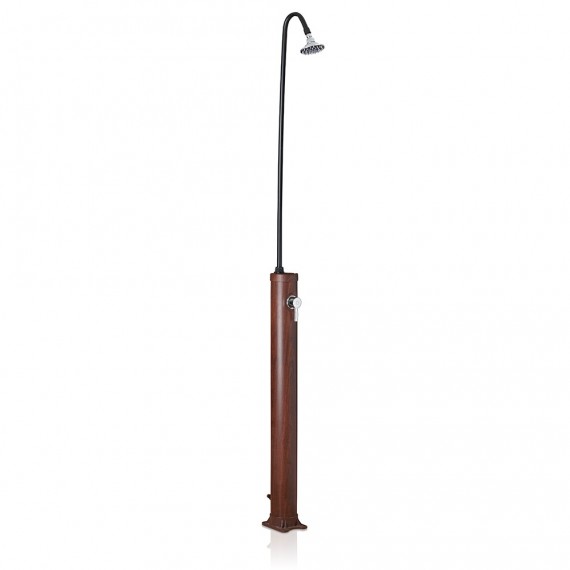 Ducha solar ducha solar pvc aspecto madera. 9 l