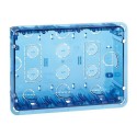 Caja simon 500 cima pared empotrar 3 elementos dobles