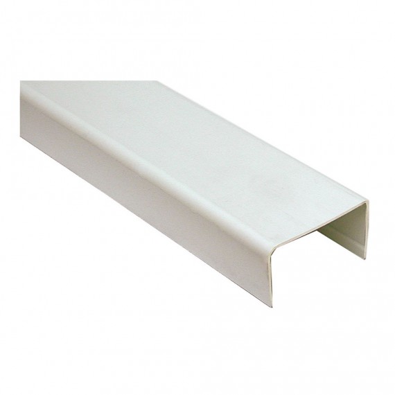 Tapa para canal clima de 40 x 70 mm. para soporte 66006 (precio por mts)