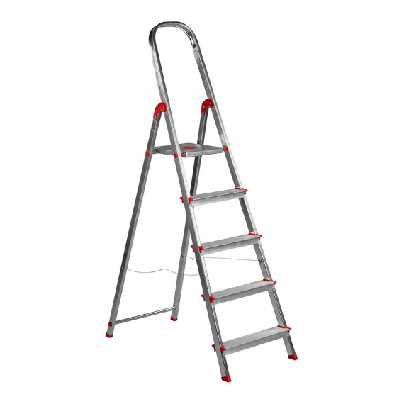 Escalera unica 5 peldaños 101 cm