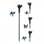 Figura stick jardin solar mariposa movimiento