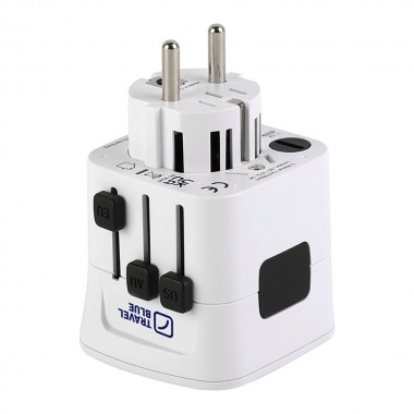 Adaptador para enchufe entrada universal a 150 paises
