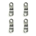 Ángulo refuerzo an24, acero inoxidable, 30 x 30 x 16 mm. 4 unidades