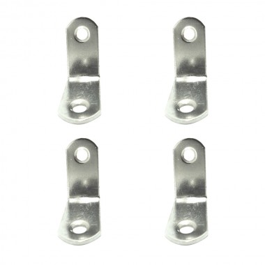 Ángulo refuerzo an24, acero inoxidable, 30 x 30 x 16 mm. 4 unidades