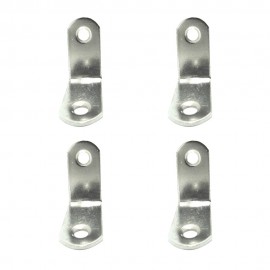 Ángulo refuerzo an24, acero inoxidable, 30 x 30 x 16 mm. 4 unidades