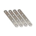 Placa recta unión plc14, acero inoxidable, 100 x 19 x 2 mm. 4 unidades