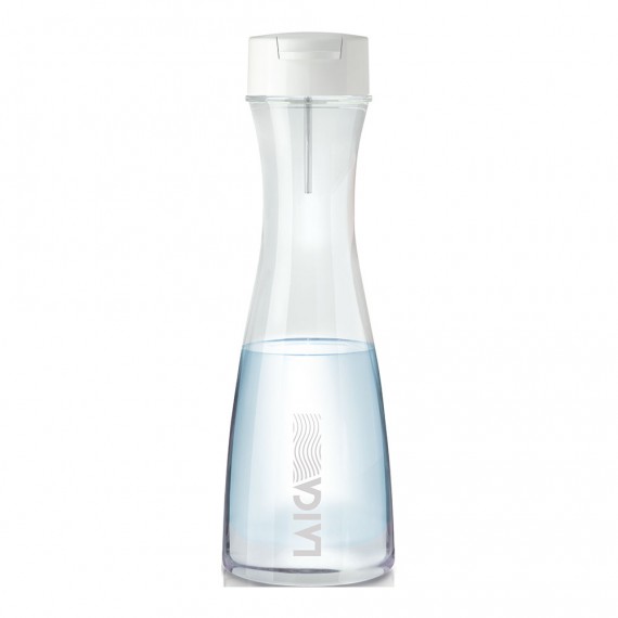 Botella filtración instantánea de vidrio de 1 l con 1 filtro