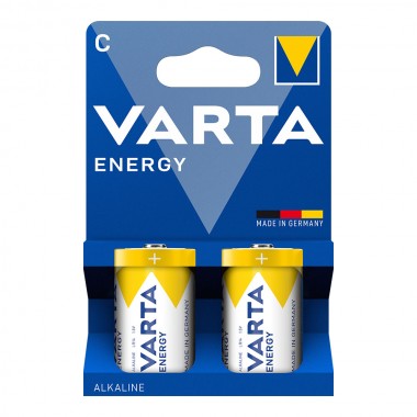 Pila alcalina energy c, 1,5 v, (blister 2 unidades)
