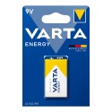 Pila alcalina energy 9 v, (blister 1 unidad)