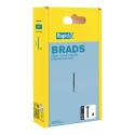 Clavo 8 / 15 mm galvanizado brad, 5700 uds