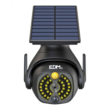 Cámara simulada con aplique solar