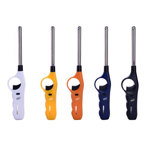 Encendedor electrónico recargable de cocina, colores surtidos, blister