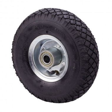 Rueda neumática con nucleo metálico y rodamiento de bolas, carga máx. 175 kg, ø 26 cm