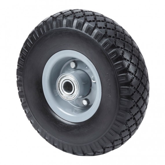 Rueda impinchable con nucleo metálico y rodamiento de bolas, carga máx. 100 kg, ø 26 cm