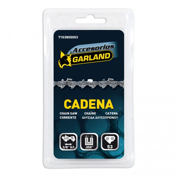 Cadena de motosierra de 53 eslabones, espada 14" / 35 cm