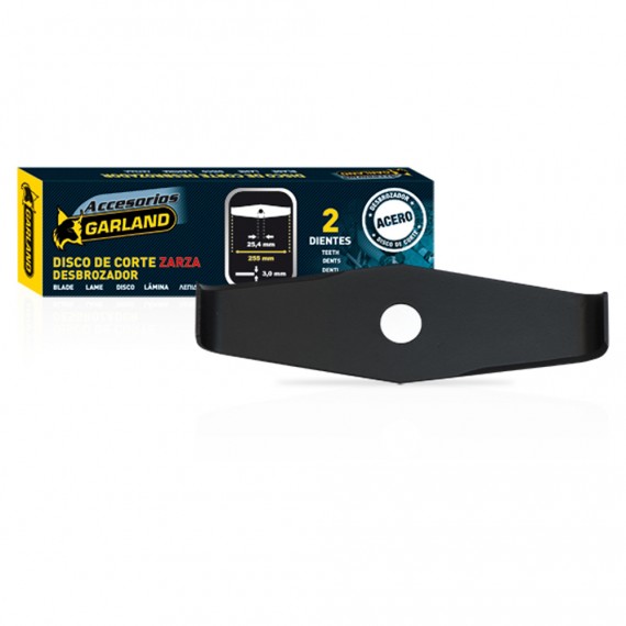 Disco de corte zarza desbrozador 305 x 25,4 x 3,0 mm x 2 t